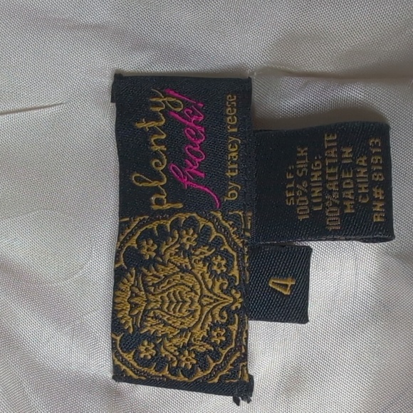 ANTHROPOLOGIE PLENTY FROCK BY TRACY REESE JACANA SILK DRESS  SIZE 4 $250 - Picture 6 of 6